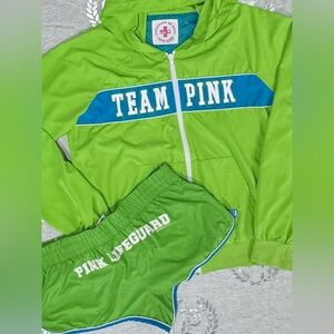 VS PINK VINTAGE LIFEGUARD TEAM PINK SET L/M